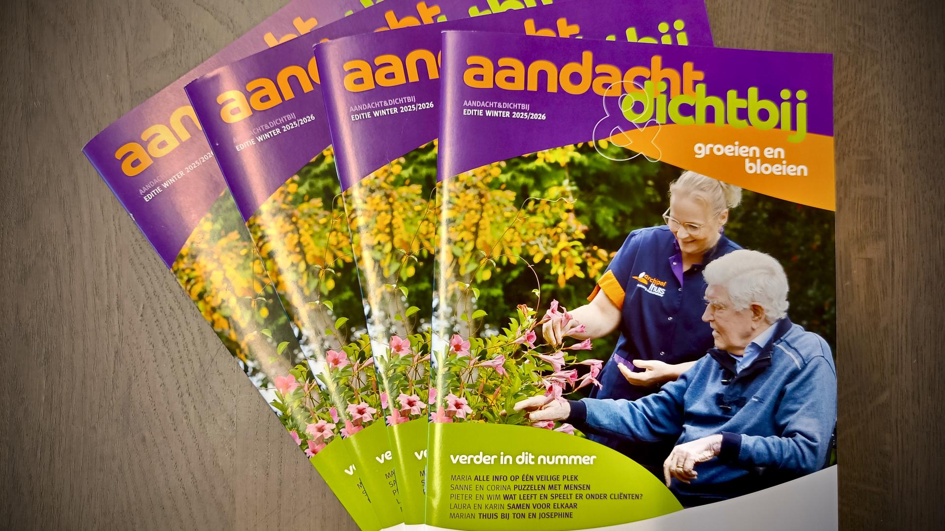 De wintereditie van Aandacht & Dichtbij is uit