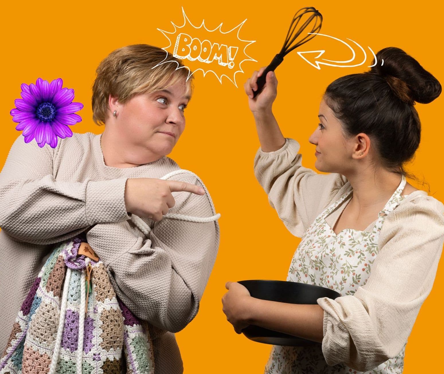 Saskia en Özlem- collega Archipel Thuis